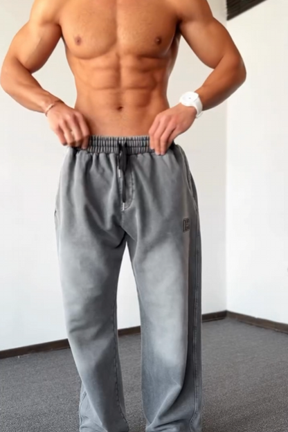 All-Match Gradient Loose Wide-Leg Pants