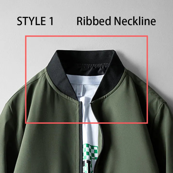 Flight jacket for fall and winter