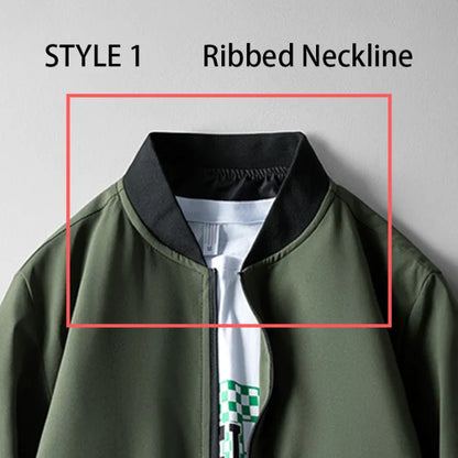 Flight jacket for fall and winter