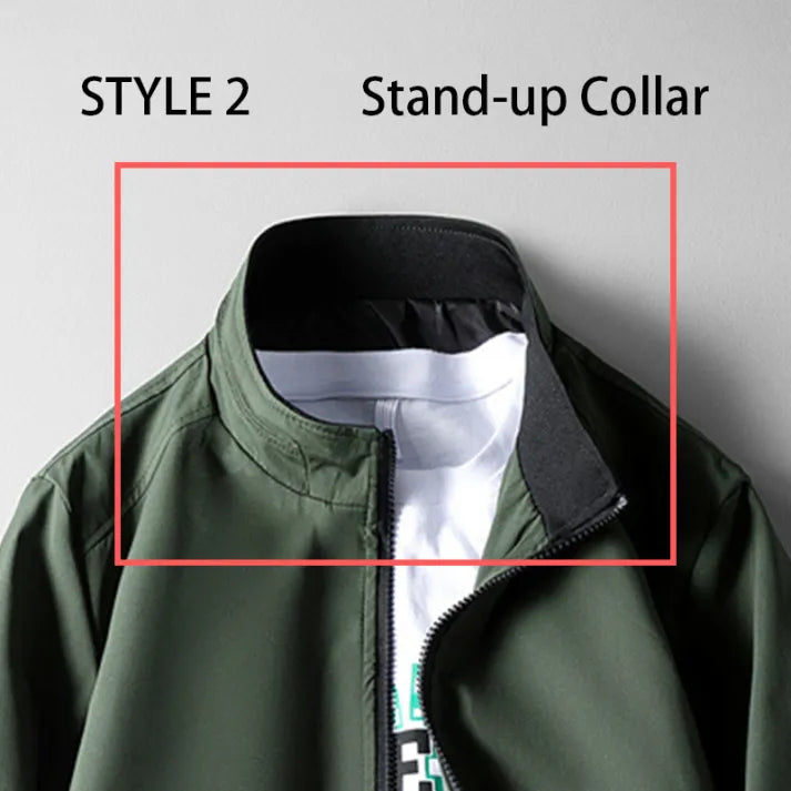 Flight jacket for fall and winter
