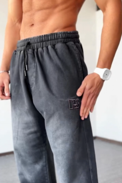 All-Match Gradient Loose Wide-Leg Pants